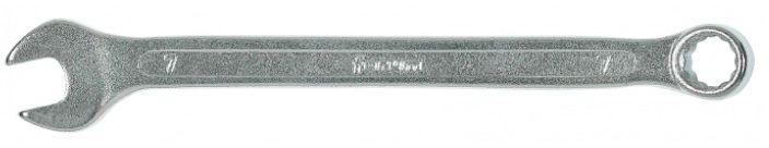 FORUM Ring-Gabelschlüssel, 15° abgew. DIN3113A, 9 mm matt, L=129 mm - Schlüsselwerkzeuge