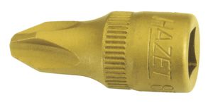 HAZET Schraubendreher-Einsatz, Philips 8506-PH2, 1/4", L: 28mm, D: 12mm - Steck- und Drehmomentschlüssel