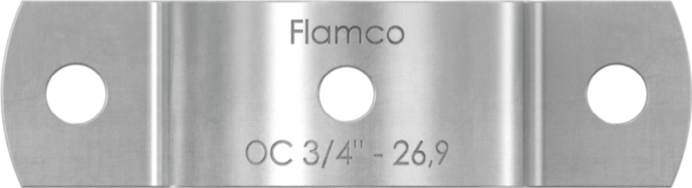 Rohrband verz. 20/2 mm 2" 51397 - Flamco-Rohrschellen