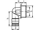 UP-WC Anschluss Modul iFit Einfach 16/20-1/2" 762 101 262 (762 101 023) - GF I-Fit Formstücke + Werkzeuge