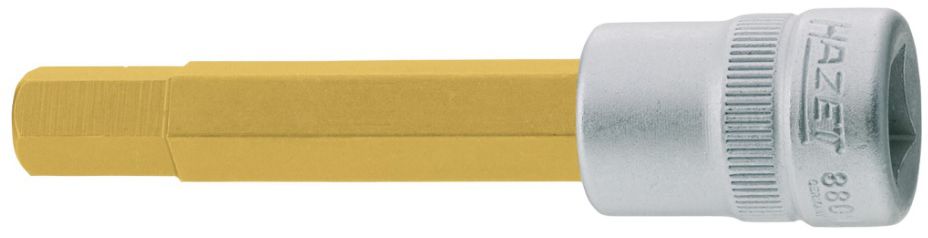 HAZET Schraubendreher-Einsatz, Inbus 8801-3, 3/8", L: 50mm, D: 17mm - Steck- und Drehmomentschlüssel