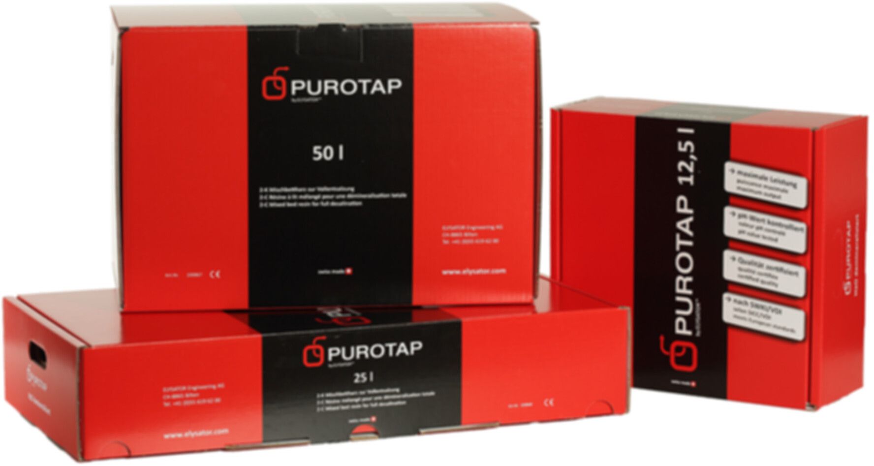 Mischbettharz für Purotap PUFL0016 Kapazität 4.5 m3/°fH   100920 - Elysator Heizungswasseraufbereitung