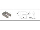 Schiftplatten roh Dicke 4.0 mm 1.4301 - INOXTECH-Handlauf-/Geländer-System