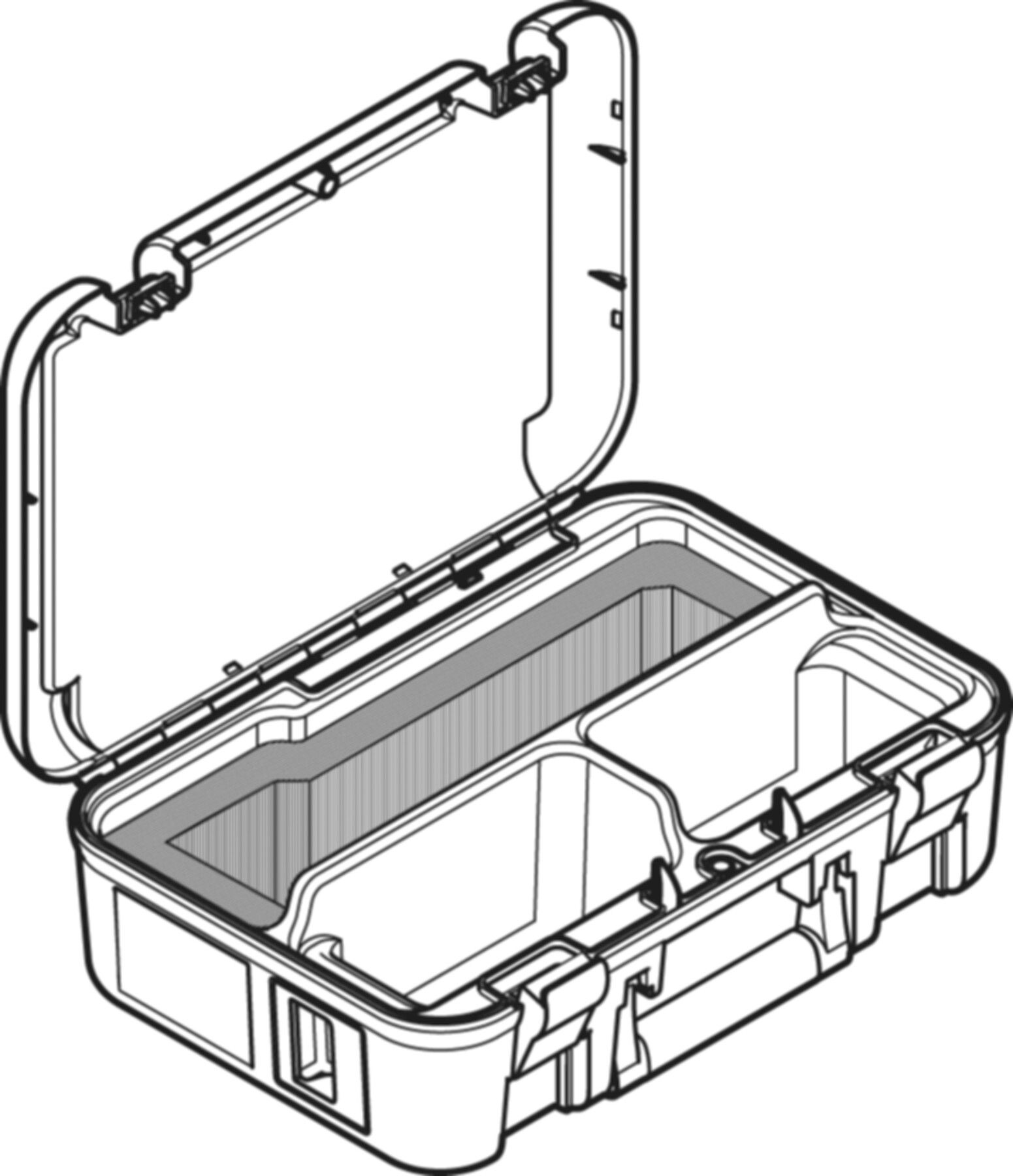 Mapress Koffer leer f.Elektro-Rohrentgr. 691.142.00.1 - Mapress-Werkzeuge und Zubehör