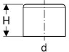 Schutzkappe transparent 22mm 16104 für Mapress Rohrenden - Mapress-Werkzeuge und Zubehör