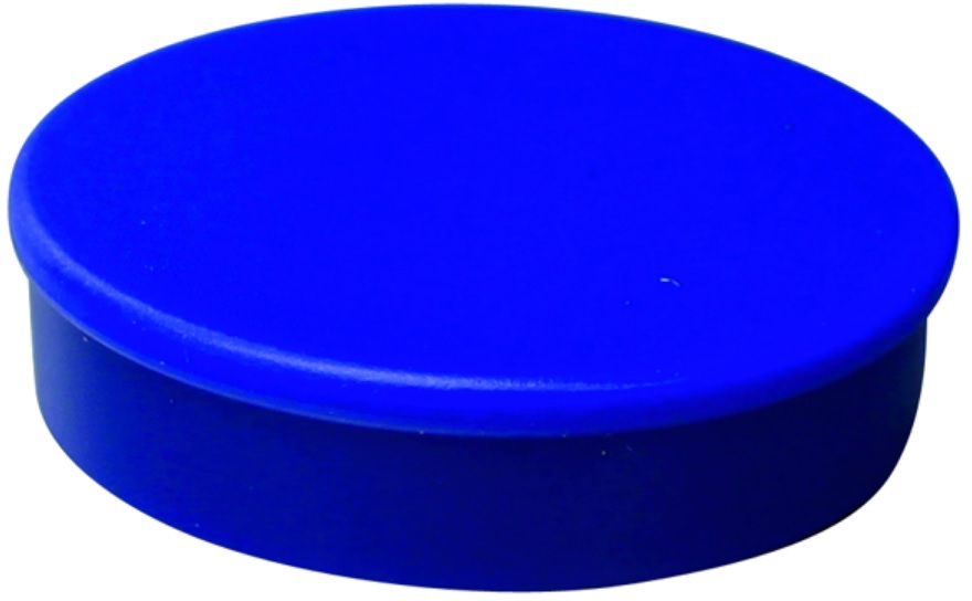 Haftmagnet, blau Ø 16mm, H= 7mm, Haftkraft 320g - Heften, Schneiden