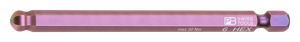 PB Innensechskant-Bit, GR. 6 E 6,3 (1/4"), mit Kugelkopf, Winkel bis 22° - Steck- und Drehmomentschlüssel