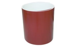 Lackierte Feinbleche rot/grau RAL 8012 1000/0,87 mm Rollen a 100 kg - Verz. rot/grau lackierte Rollenbleche