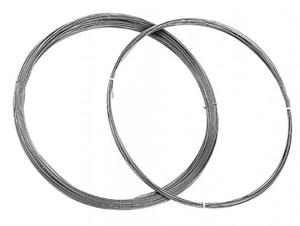 Bindedraht, plastifiziert grün Ø 1.4 / 1.8mm, Ring à 20m, Art.274.121 - Drahtgeflecht und Zubehör