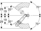 Ablaufventil für Duschwannen glanzverch. 11/2" 152.301.21.1 - Geberit-Sifon + Apparateanschlüsse