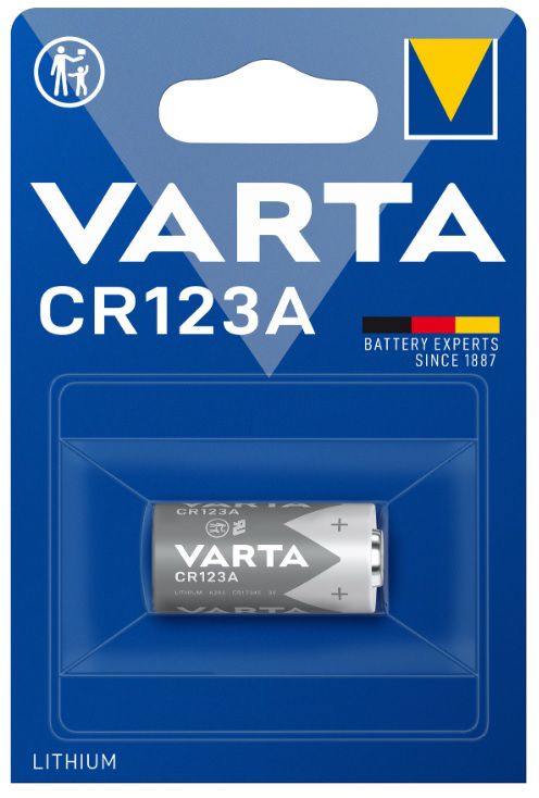 VARTA Batterie Photo Lithium Electronics CR 123 A - Elektrozubehör