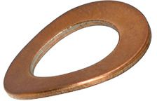 Federscheib gewellt Form B Bronze BN591 DIN137B M5/5,3 - Bossard Schrauben