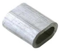 Taluritklemmen, Aluminium Ø 5mm - Draht, Draht in Ringen