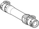 Langkupplung 40mm 620.024.00.1 - Geberit FlowFit-Rohre/Formstücke