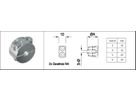 Klemmring leichte Ausführung Seil-Ø 3 mm 1.4301 - INOXTECH-Handlauf-/Geländer-System