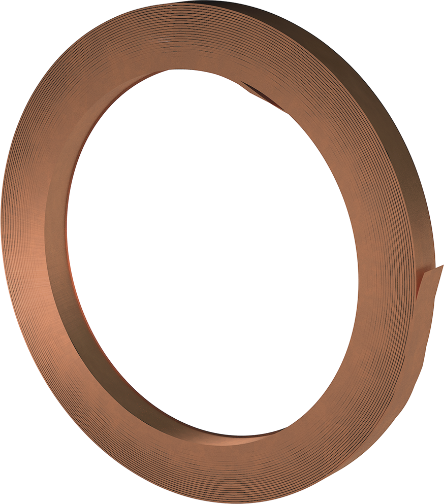 30.0/3.0 mm Rolle a ca. 28 kg (0.801 kg/m) - Erdungsband Kupfer weich