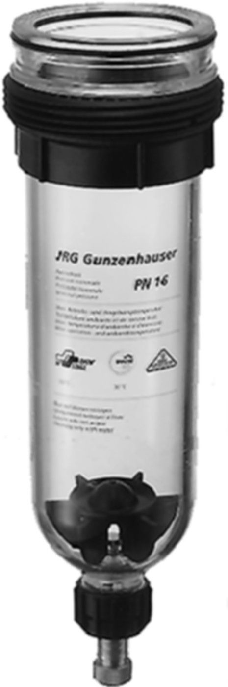 Filterbecher Kunststoff PN16 1848.000 für 1350,1353,1830,1840 - JRG Armaturen