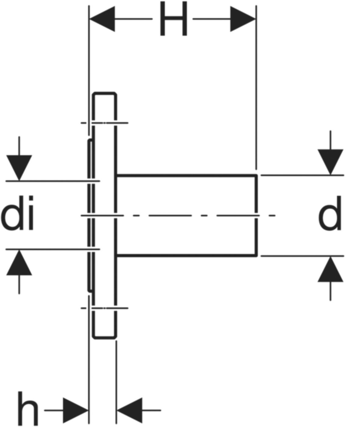 Flansch m/Steckende PN10/16 76.1mm 23789 - Mapress-Heizung Supersize-Formstücke