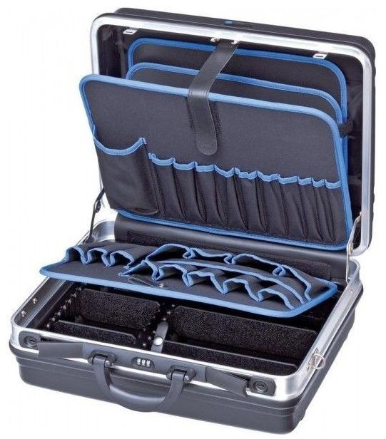 KNIPEX Werkzeugkoffer "Basic" 465x200x410, 27 Liter, leer - Werkzeugkoffer,Sortimentskoffer,Behälter