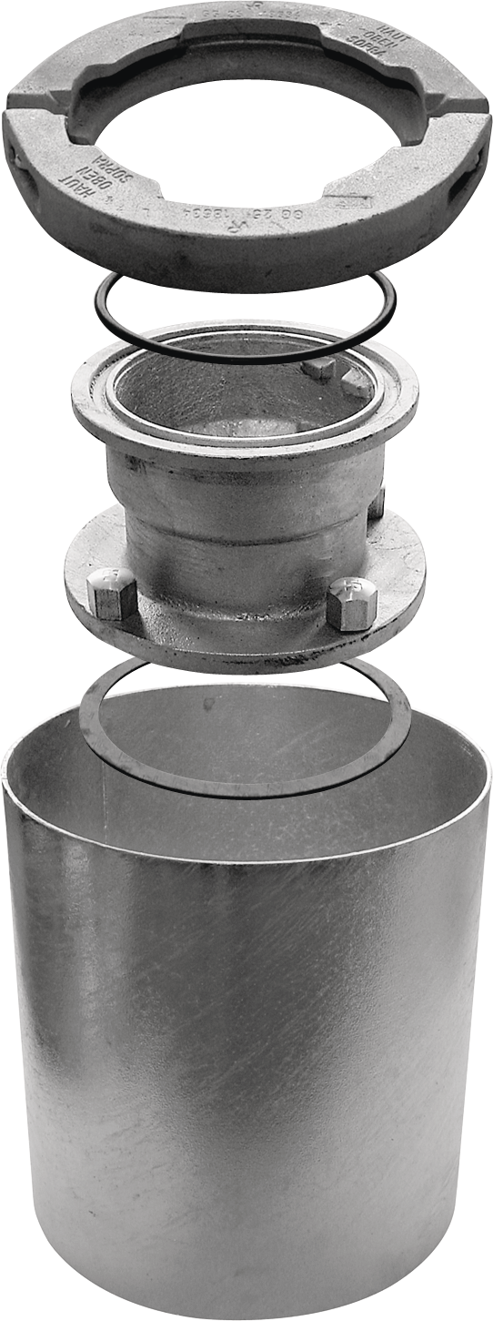 Verbindungsset verzinkt Fig. 5708 Set zur Verbindung eines Oberteils - Von Roll Hydranten