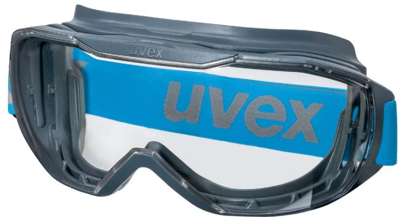 UVEX Vollsichtbrille megasonic  9320265 anthrazit/blau - Arbeitsschutz