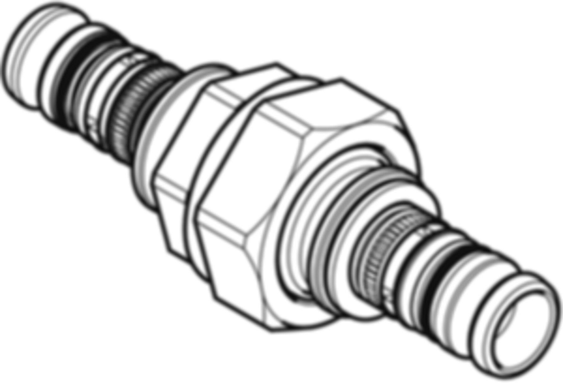 Verschraubung 16mm 601.571.00.5 - Geberit-Mepla-Formstücke