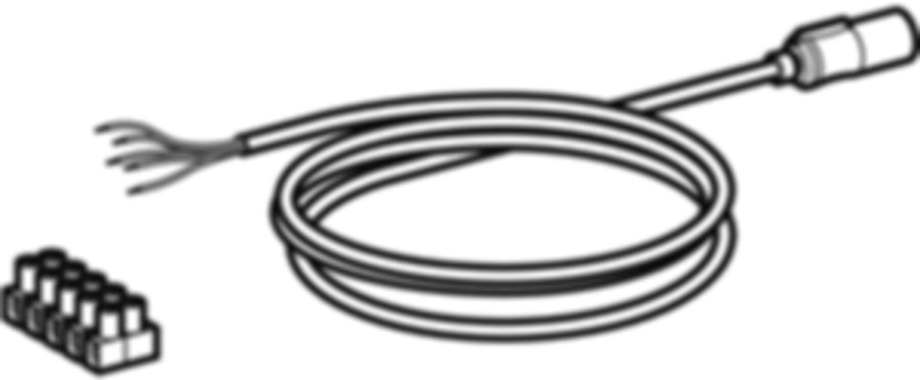 Verbindungskabel ext. Sensor 5m Kabel 616.209.00.1 zu Hygienespülung im Unterputzspülkasten - Geberit Systemventile / Armaturen