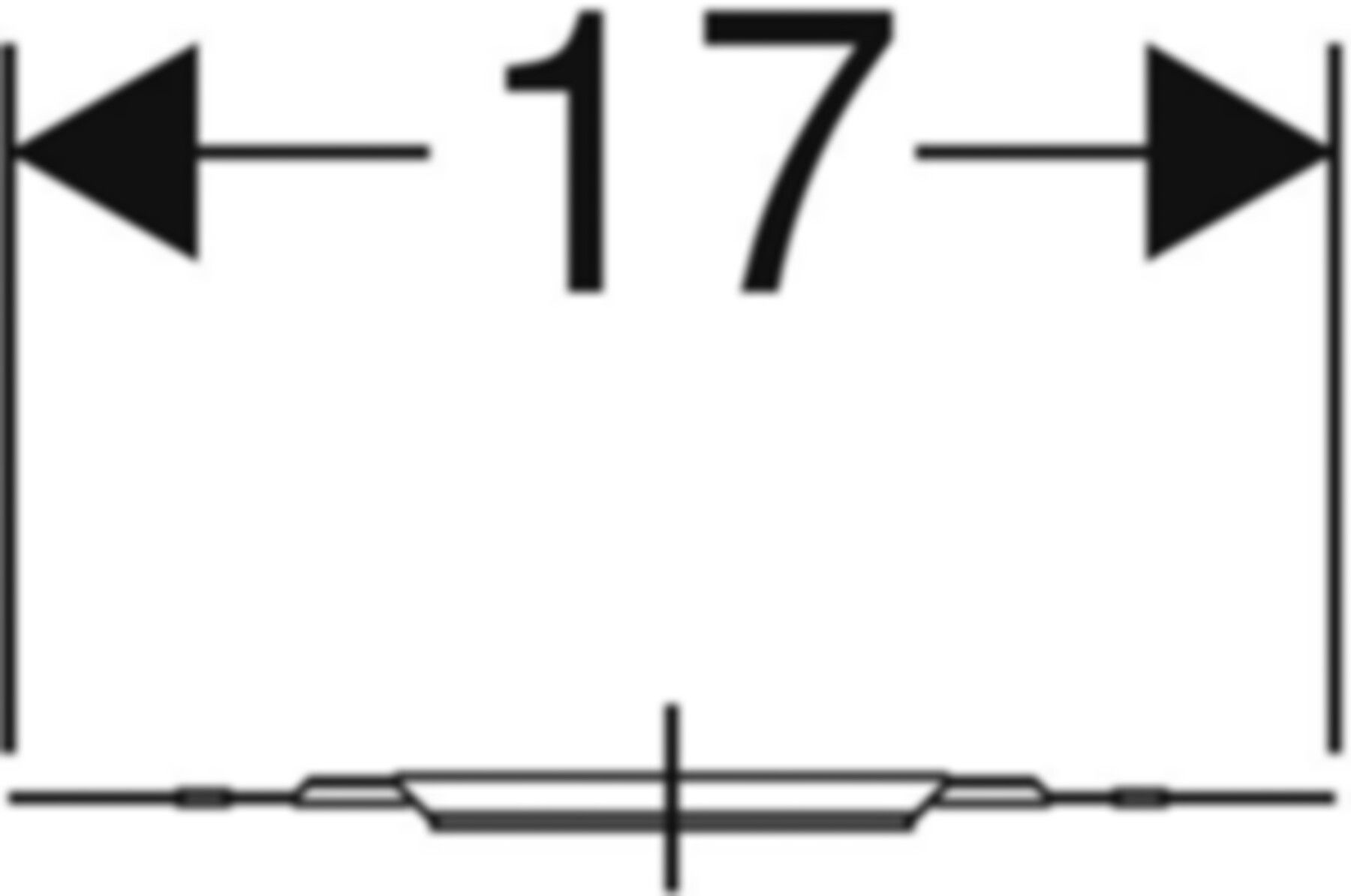 Teller Chromstahl, PVC beschichtet 152.329.00.1 - Geberit-PE-Formstücke