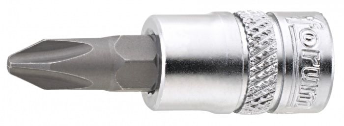 Schraubendreher-Einsatz, Phillips, CH-V 1/4" x PH2, L= 37 mm - Steck- und Drehmomentschlüssel