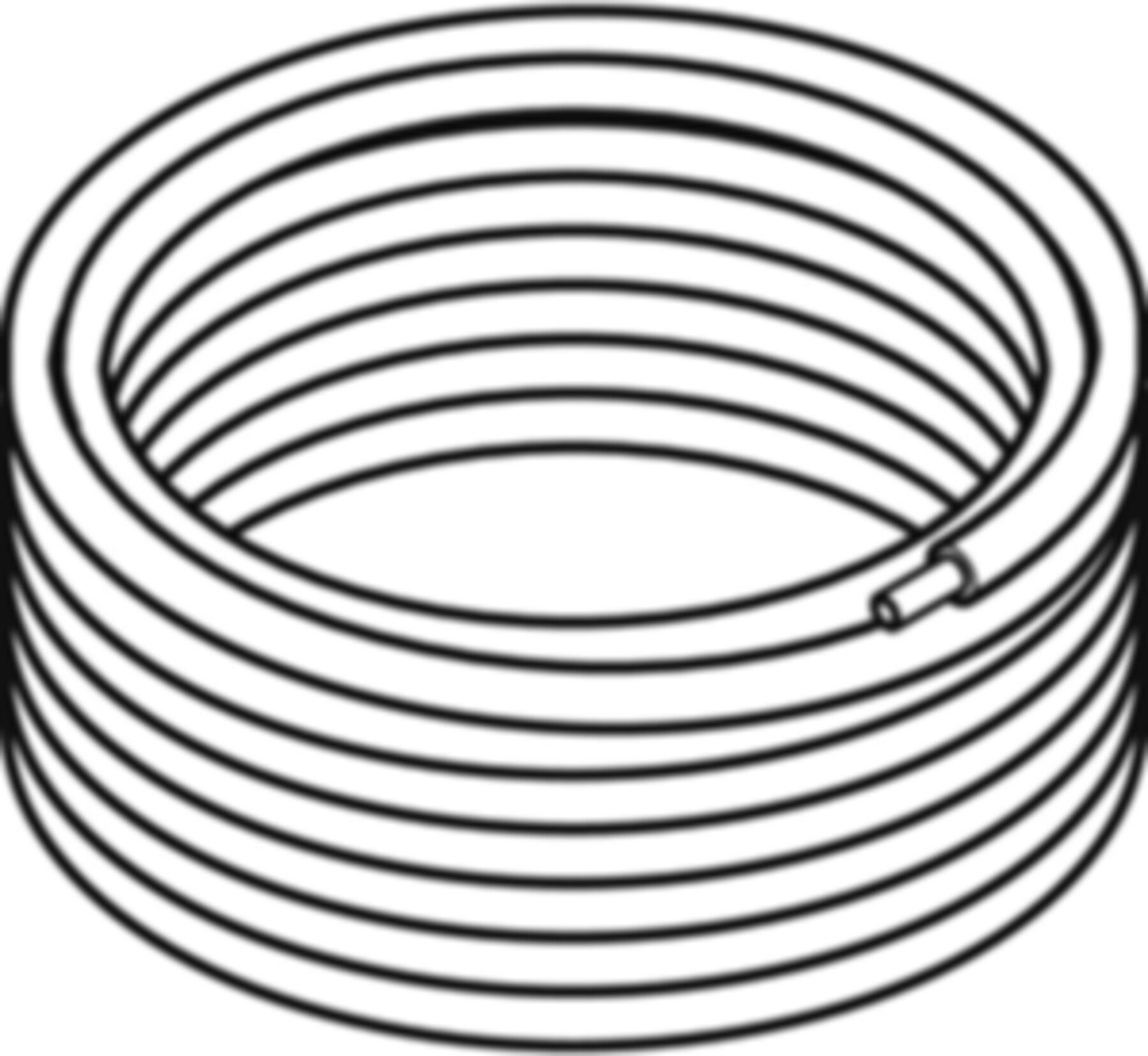 Metallverbundrohr in Rollen à 50 m 16mm vorgedämmt 601.132.00.1 - Geberit-Mepla-Rohre