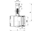 Combi-T-Light mit Steckmuffen, Baio 4390 DN 125 / d 50mm - Hawle Armaturen