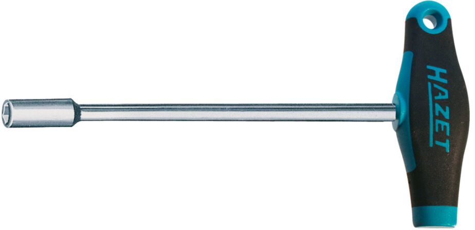 HAZET Sechskant-Steckschlüssel 428-12mm, L1: 230mm, L2: 264mm, T-Griff - Steck- und Drehmomentschlüssel