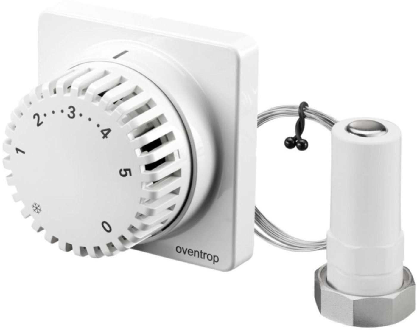 Thermostat m/Fernverstellung 2 m Uni LH m/Nullst. 7-28°C 101 22 95 - Oventrop Programm