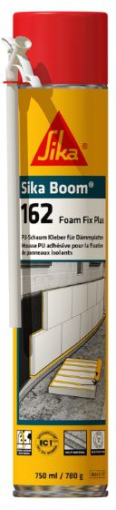 Sika Boom-162 Foam Fix Plus PU-Schaum Kleber für Dämmplatten, Dose à 750ml - Dichten