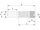 RMA Hauseinführung für Wasser PN 16 Typ HEW-A d 63mm - 1 1/2" - Wild Gebäudeeinführung