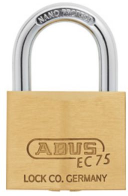 Vorhangschloss ABUS EC75/30 Messing, verschiedenschliessend inkl. 2 Schlüssel - Vorhängeschloss, Sicherheitsbeschläge