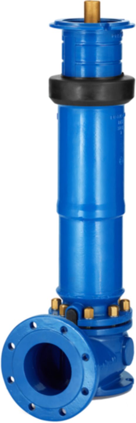 UT Vario 2.0, verstellbar Fig. 9000 Typ RAD H2L, mit PE-Stutzen d 125mm (DN 100) - Von Roll Hydranten