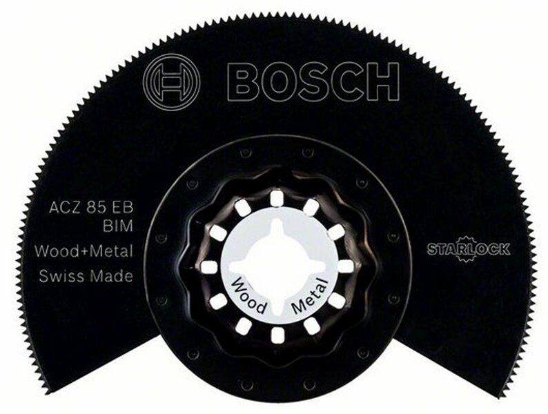 Segmentsägeblatt ACZ 85 EB Holz + Metall Ø 85mm, BIM, Starlock, 2 608 661 636 - Bosch Maschinenzubehör