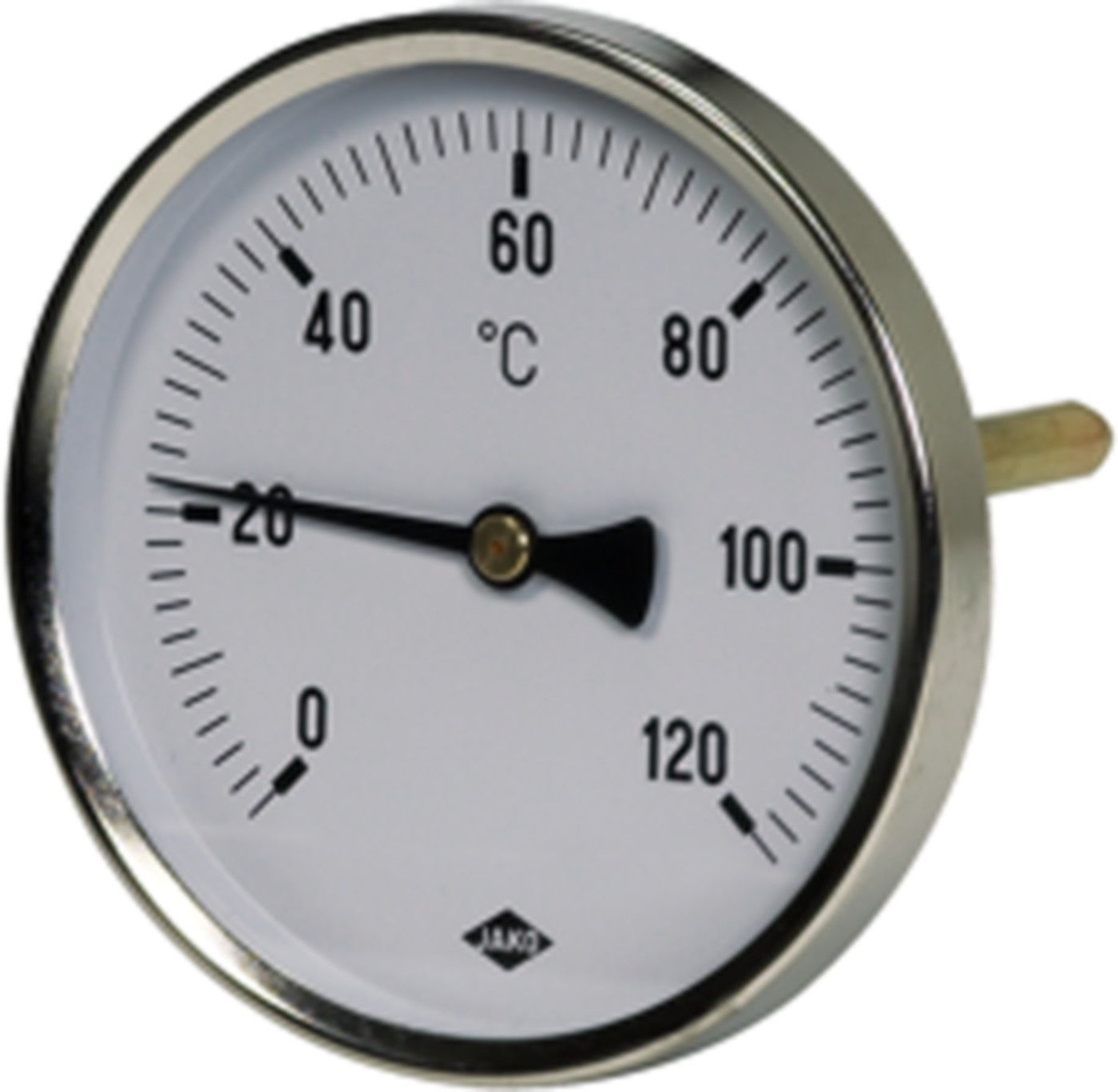 Speicherthermometer 0°-120°C, d 100 mm Länge 400 mm - Wärmespeicher - Zubehör