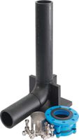 Hydranten-Einlaufbogen PE100 S5 N845 GT 1,35-1,80m d 125mm (DN 100) - Hawle Hydranten