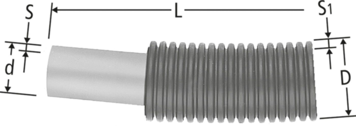 Flowpress-Rohr formstabil 87150.22 in Schutzrohr Rollen à 50 m 20x2.8mm - Nussbaum Optiflex-Rohre und Formstücke