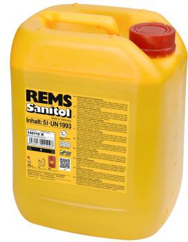 REMS Sanitol mineralölfreier Gewindeschneidstoff Kanister à 5L, für Trinkwasserleitungen - Sanitärwerkzeuge