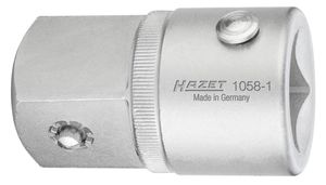 HAZET Adapter 1058-1, Aussen-4kt. 1", Innen-4kt.3/4" - Steck- und Drehmomentschlüssel