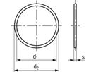 O-Ring R-Norm nach DIN3771 Gummi NBR R-5a 6.4 /1.9 - Dichtungsmaterial