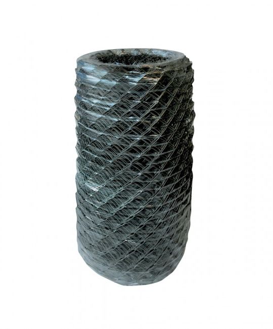 Diagonalgeflecht, schwarz plastifiziert 1000 x 40 x 2.3/2.8mm - Drahtgeflecht und Zubehör