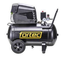 FORTEC Druckluft-Kompressor 230V , Kessel 50 L , 9bar , 250 L/min - Druckluft, Zubehör
