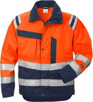 FRISTADS High Vis Jacke Kl. 3 4026 PLU orange-marine, Gr. XS - Textilien