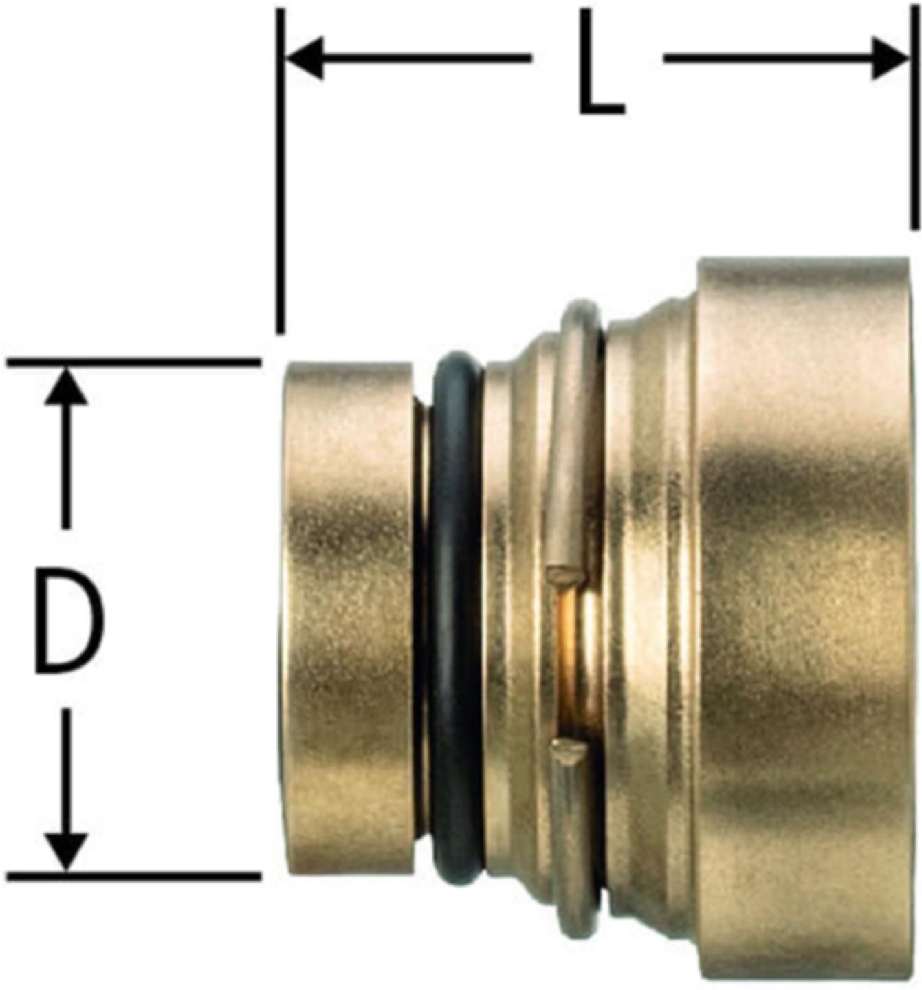 Verschlussstopfen steckbar 20mm zu Optiflex-Verteiler 86120.21 - Nussbaum Optiflex-Rohre und Formstücke