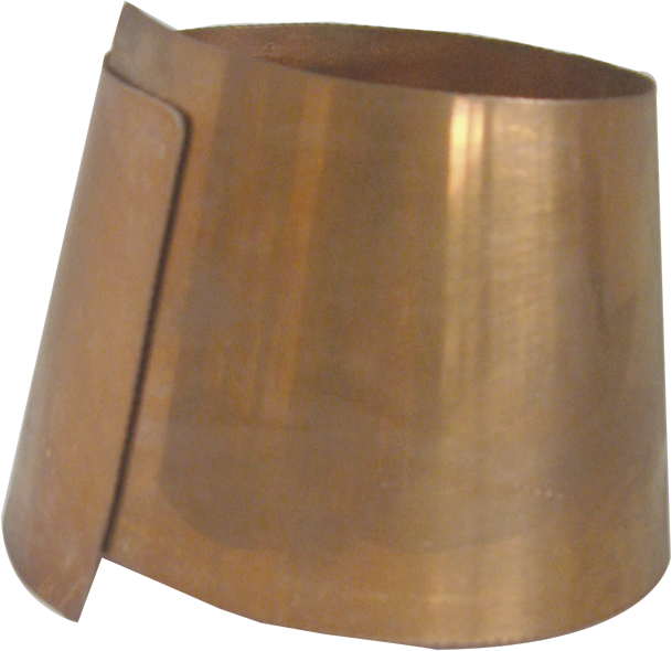 Kragen zu Einfassungen 120 mm 302 - Kupfer Spenglereihalbfabrikate