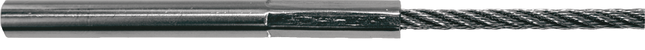 Chromstahlseile Standardausführung Ø 3 mm 1.4401 - INOXTECH-Handlauf-/Geländer-System